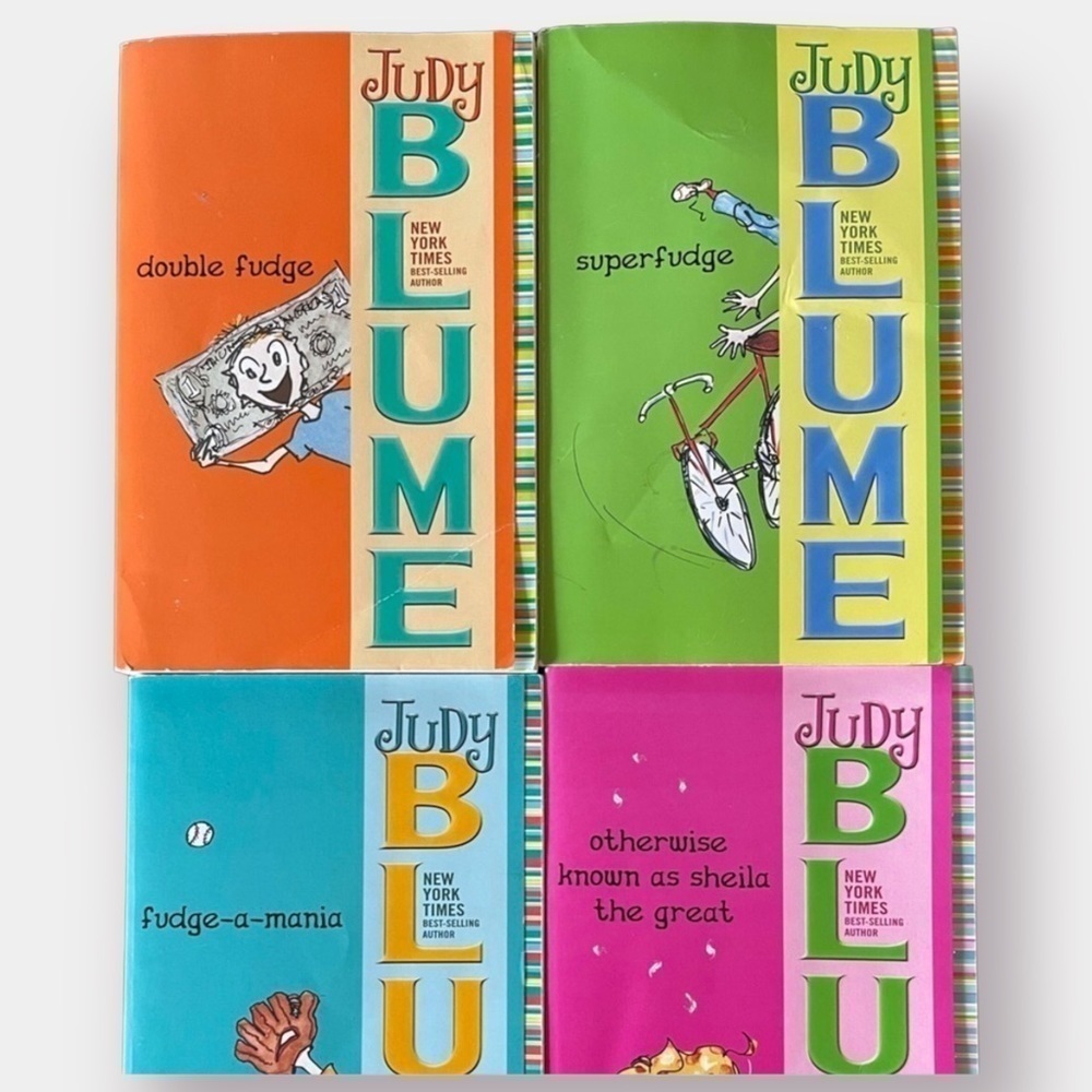 Judy Blume set of 4 Books